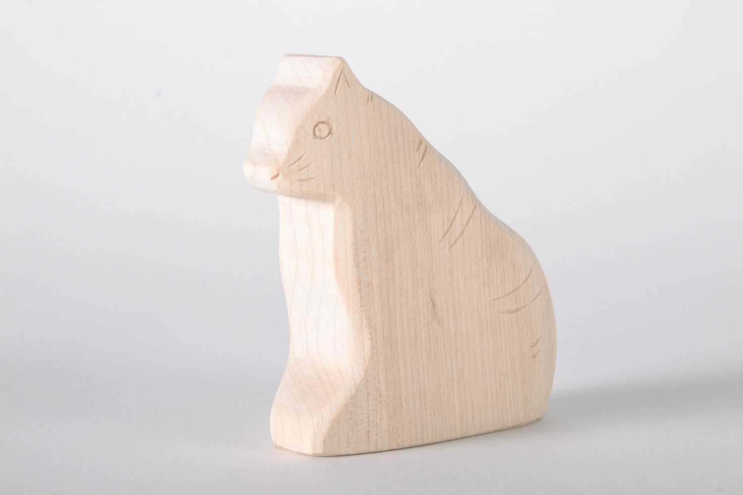 Wooden toy Cat photo 2