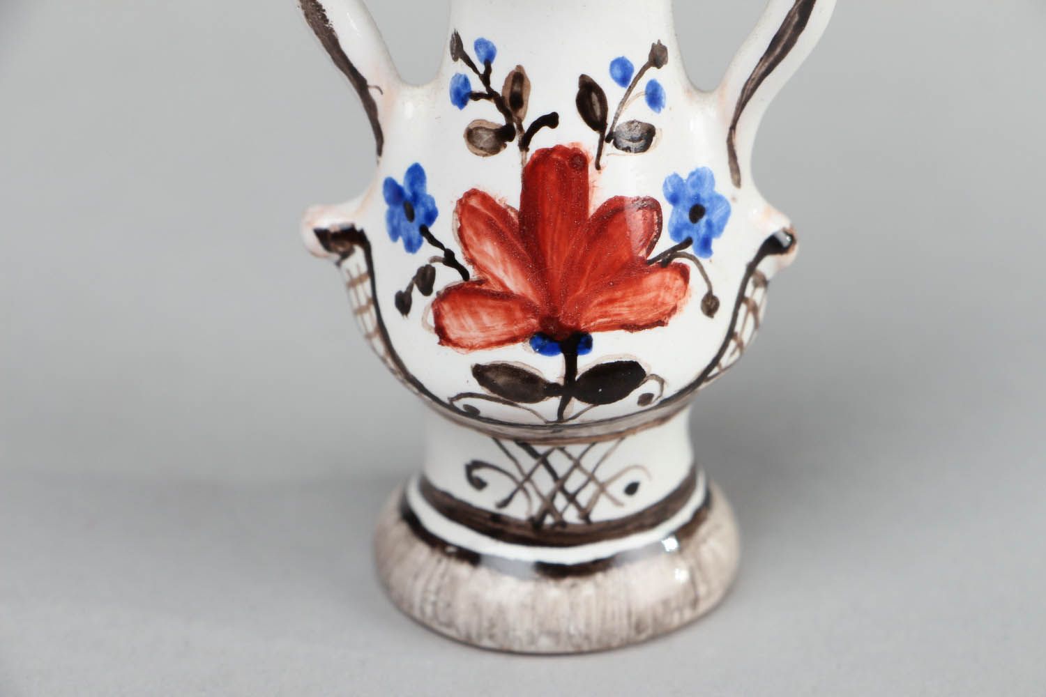 Декоративная керамическая ваза фото 3