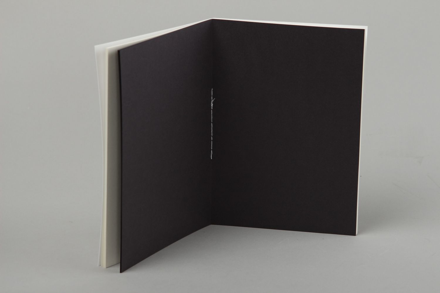 Carnet de notes Cahier à dessin noir blanc 30 feuilles Fourniture de bureau photo 3