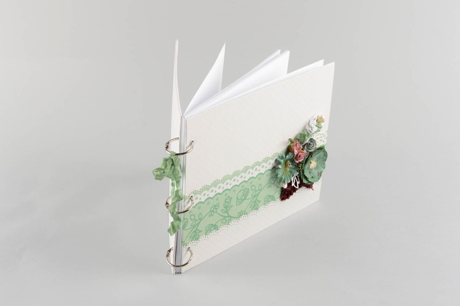 Designer unusual handmade books for wishes made using scrapbooking technique photo 4