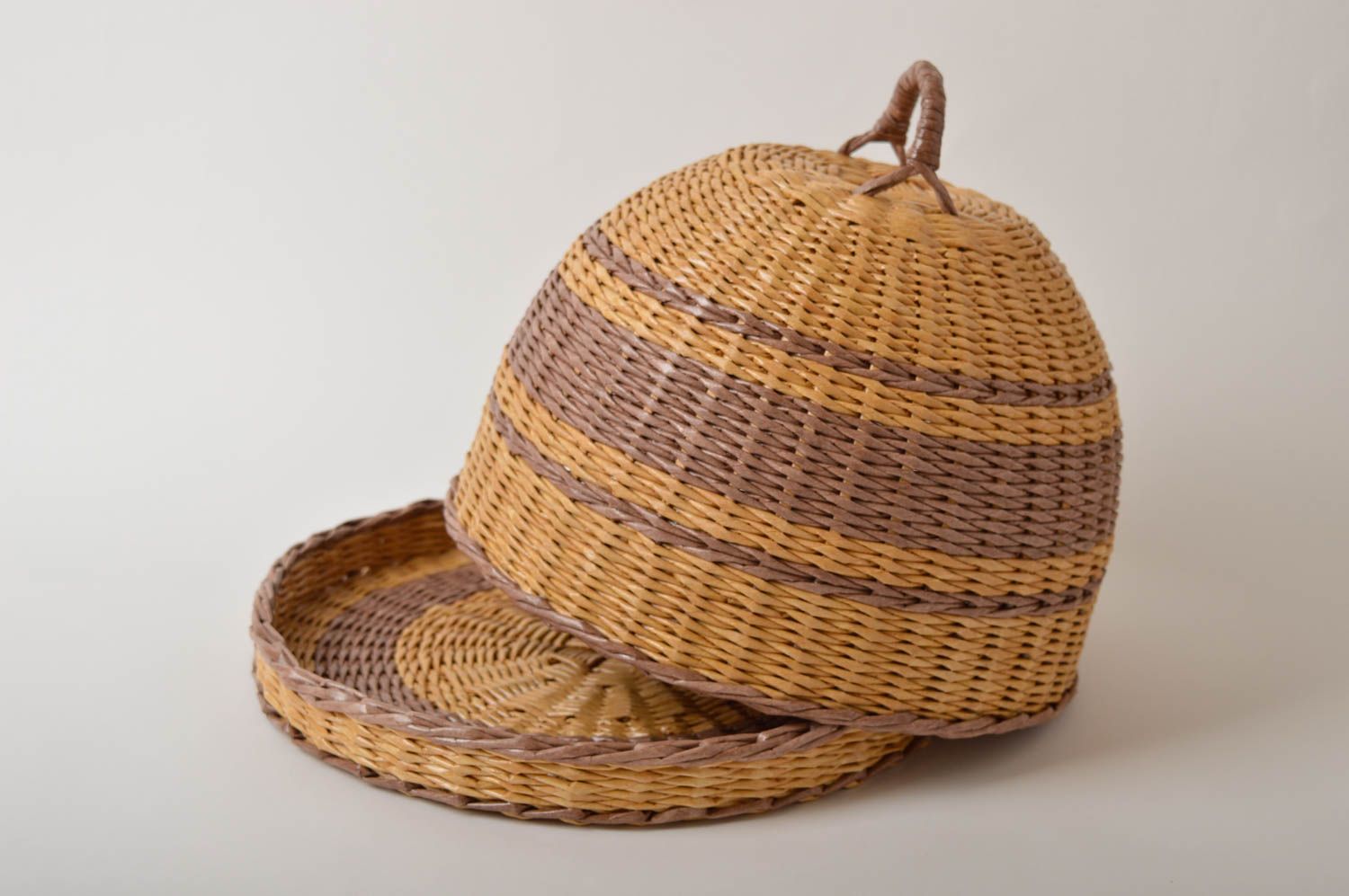 Handmade kitchen basket for bread wicker basket for kitchen home decor ideas photo 3