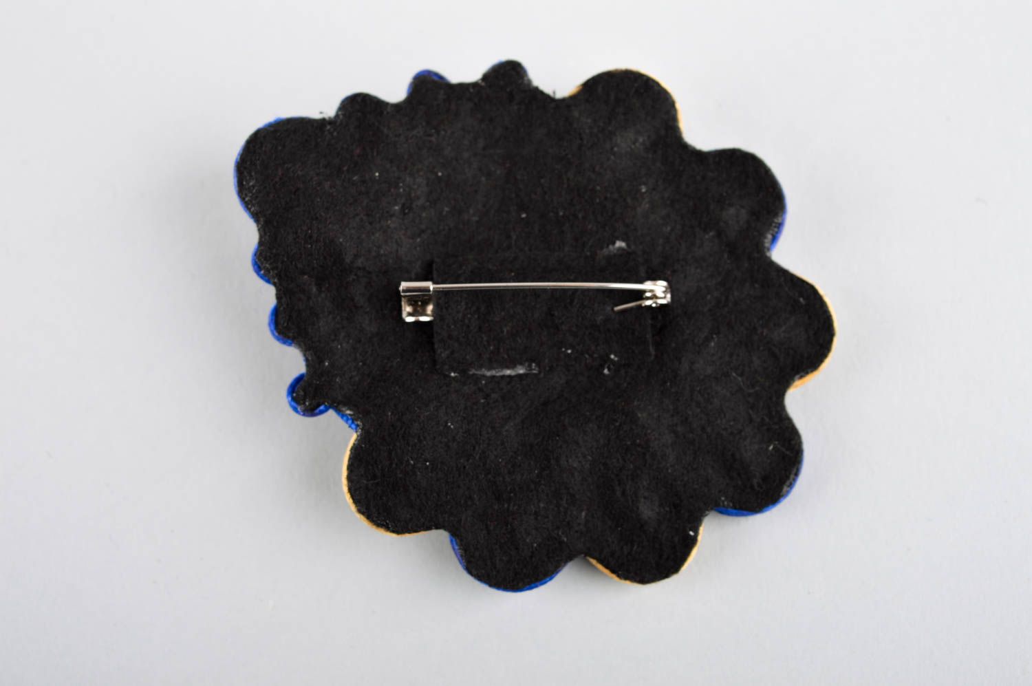 Handmade soutache brooch elegant brooch designer soutache jewelry gift for girl photo 4