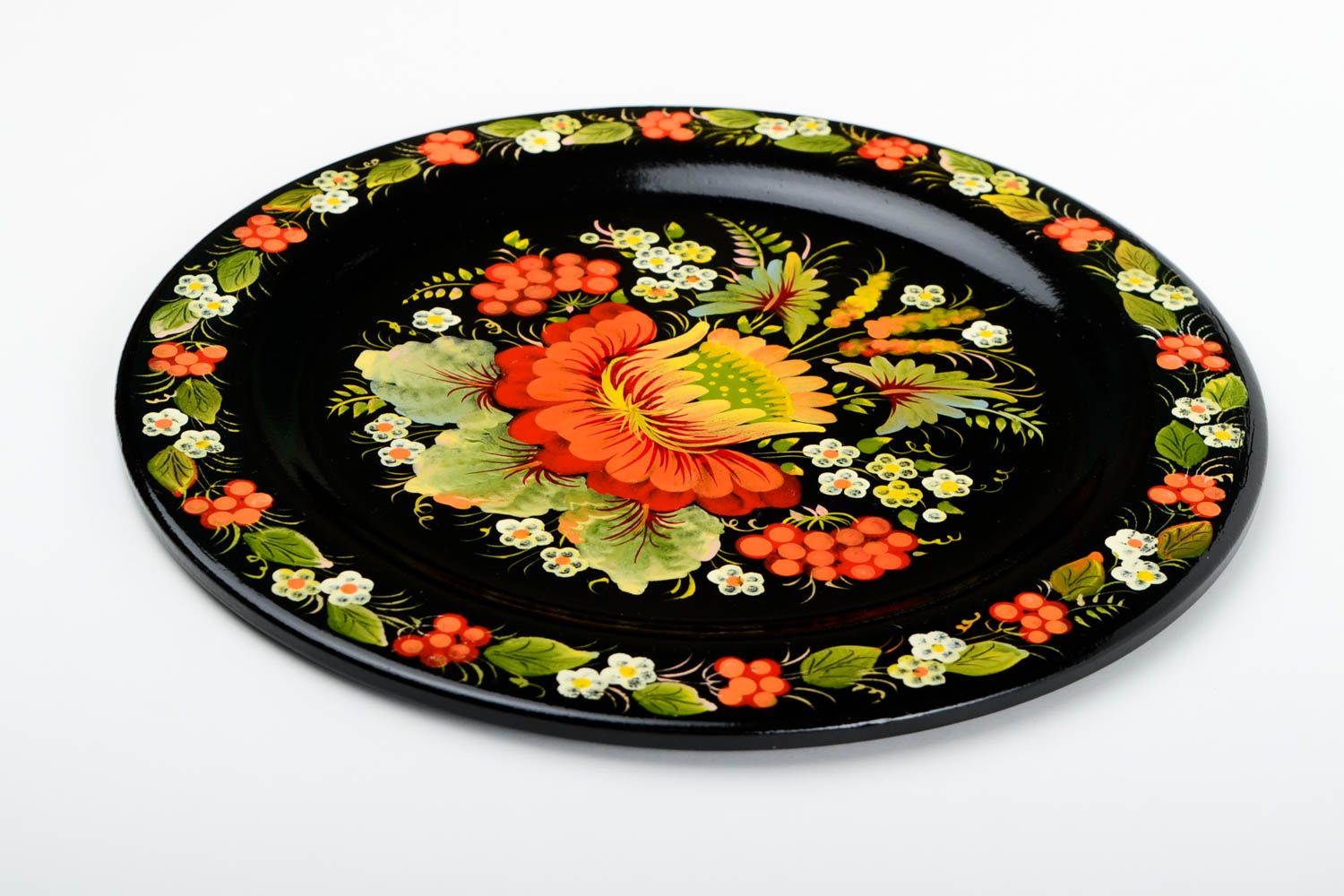 Декоративная тарелка ручной работы украшение для дома авторское декор для дома фото 3