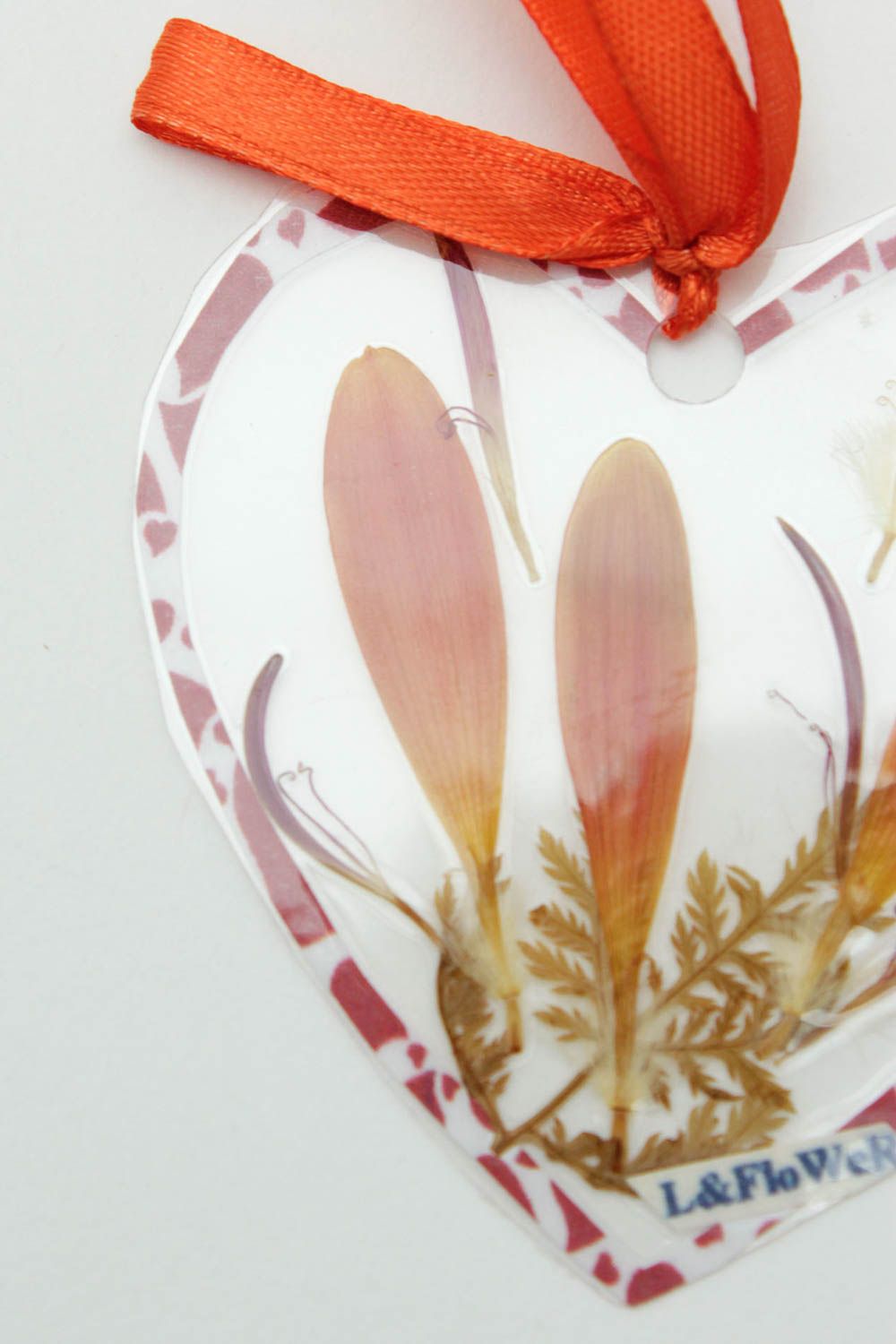 Декоративное сердце ручной работы сердце с цветами декор для дома авторский фото 4