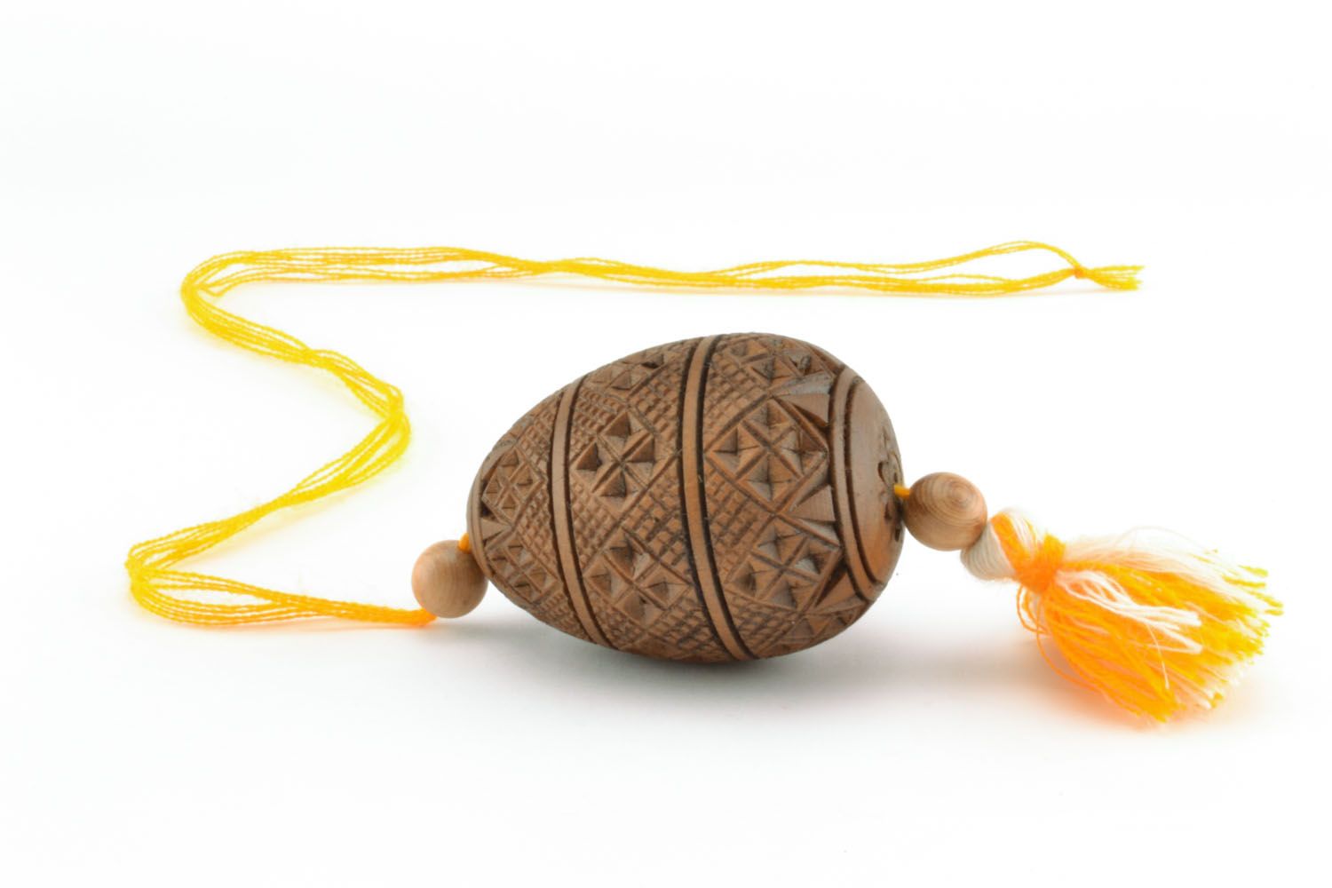Interior pendant in the shape of carved egg photo 2