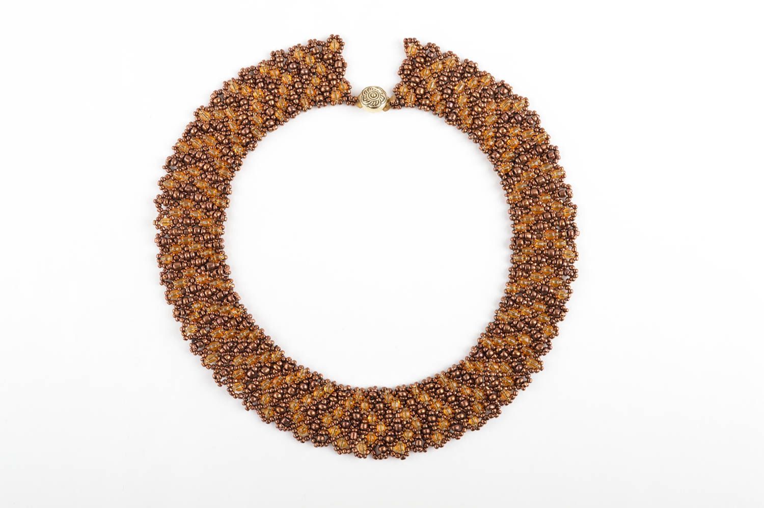 Handmade beaded necklace wrist bracelet designs costume jewelry set ideas photo 3