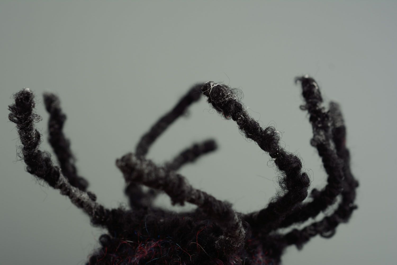 Homemade crochet toy Spider photo 5