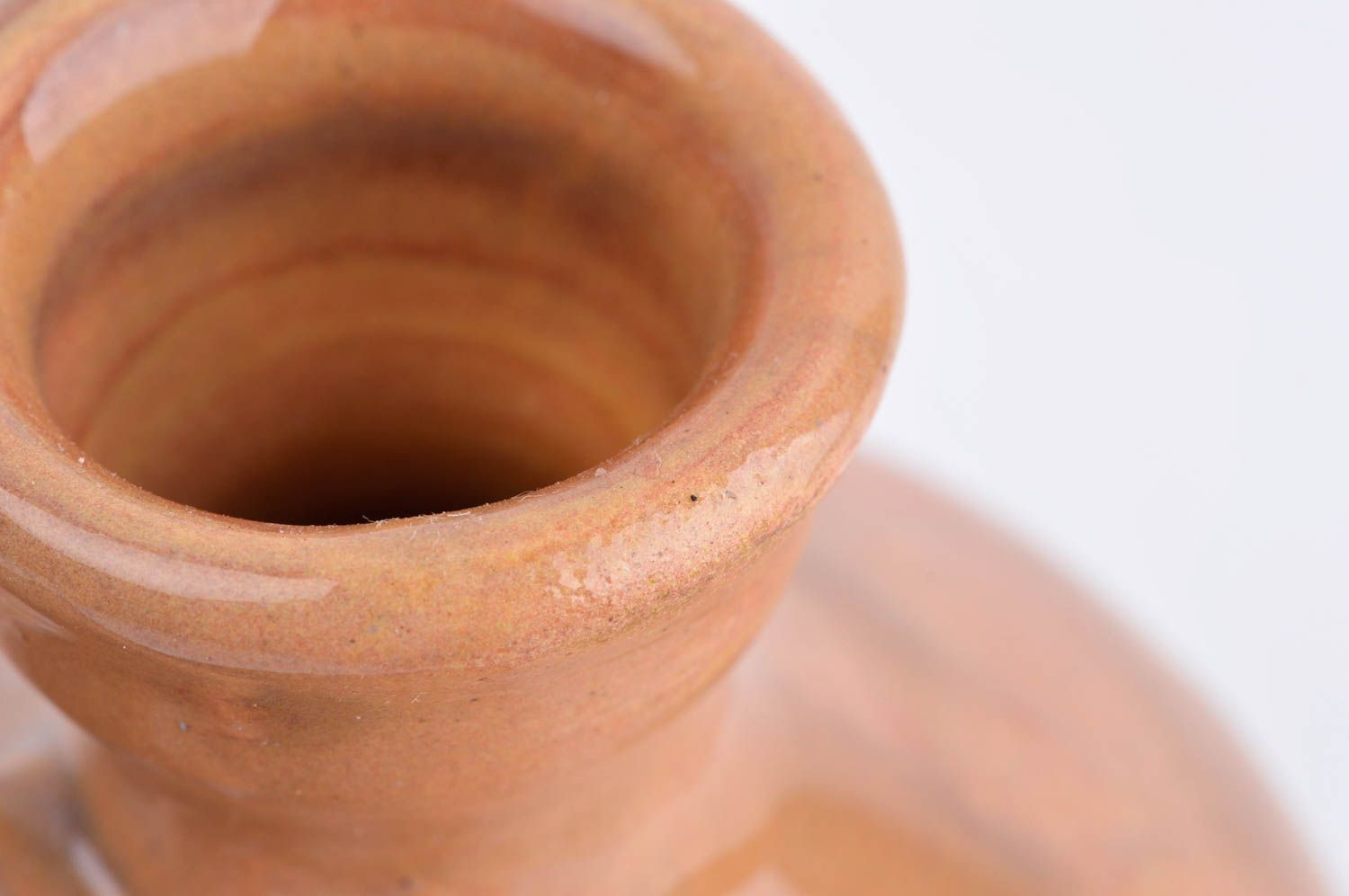 Бутыль посуда ручной работы сосуд для вина глиняный кувшин керамика эко фото 5