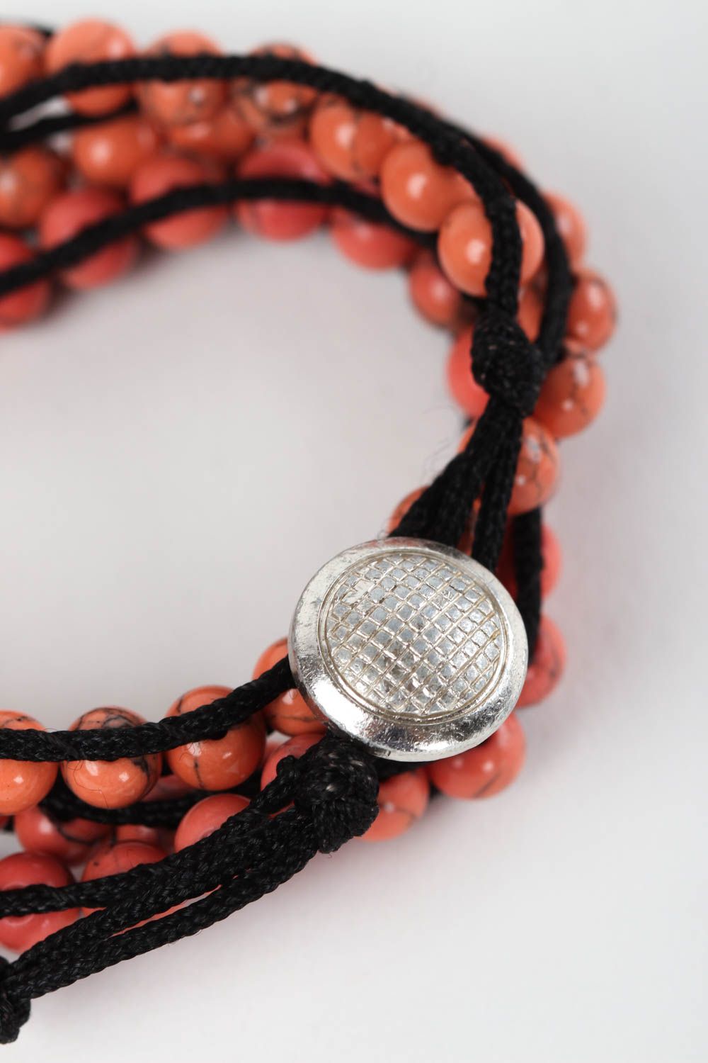 Multirow handmade beaded bracelet woven bead bracelet costume jewelry designs photo 4