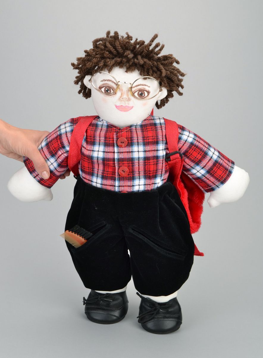 Интерьерная кукла Мальчик Сёма фото 2