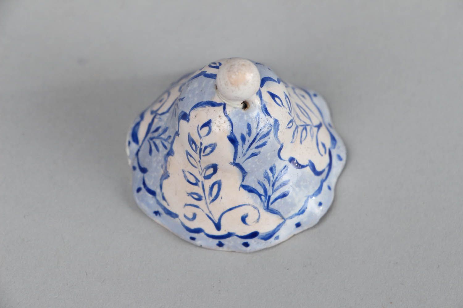 Painted ceramic bell photo 2