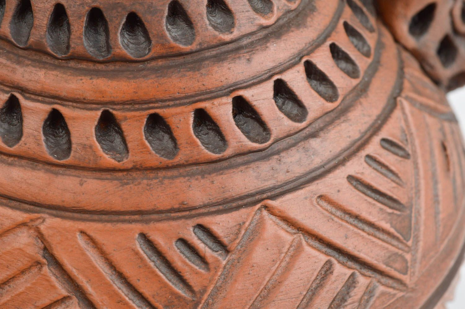 Керамическая посуда ручной работы керамический кувшин глиняная посуда с крышкой фото 4