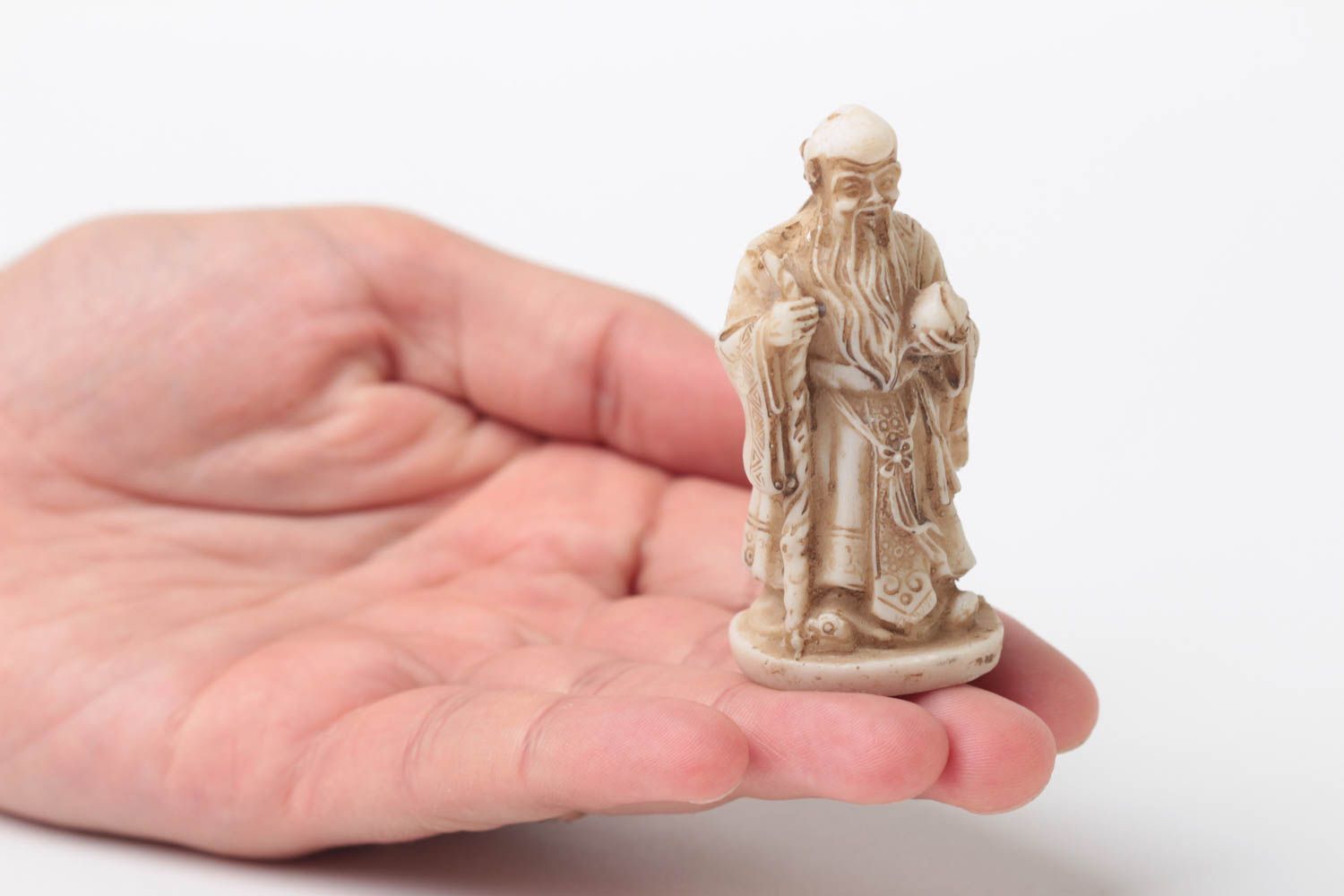 Figurine décorative fait main Petite statuette netsuke Gama Déco intérieur photo 5