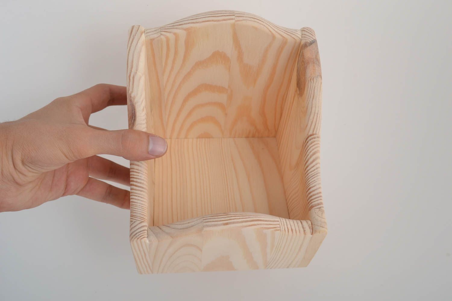 Beautiful handmade wooden blank box art supplies decoupage blanks gift ideas photo 4