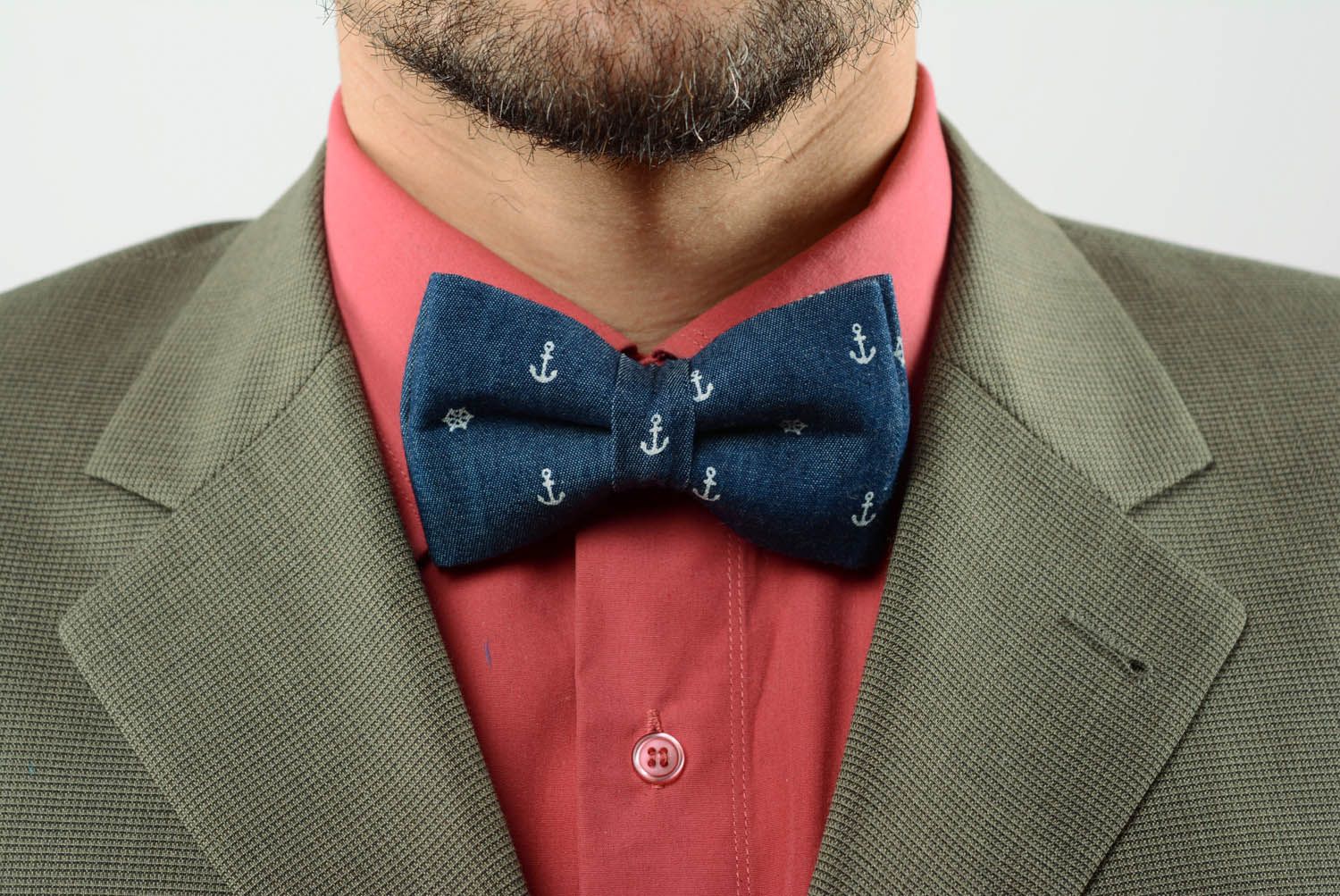 Bow tie in marine style photo 1