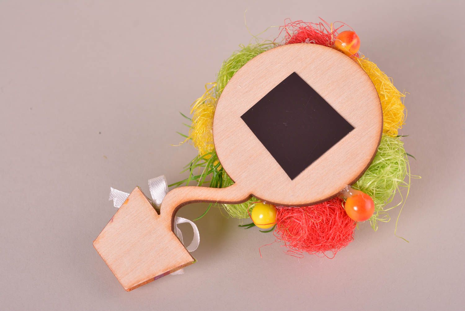 Handmade fridge magnet decorating ideas unusual wooden gift souvenir magnets  photo 5