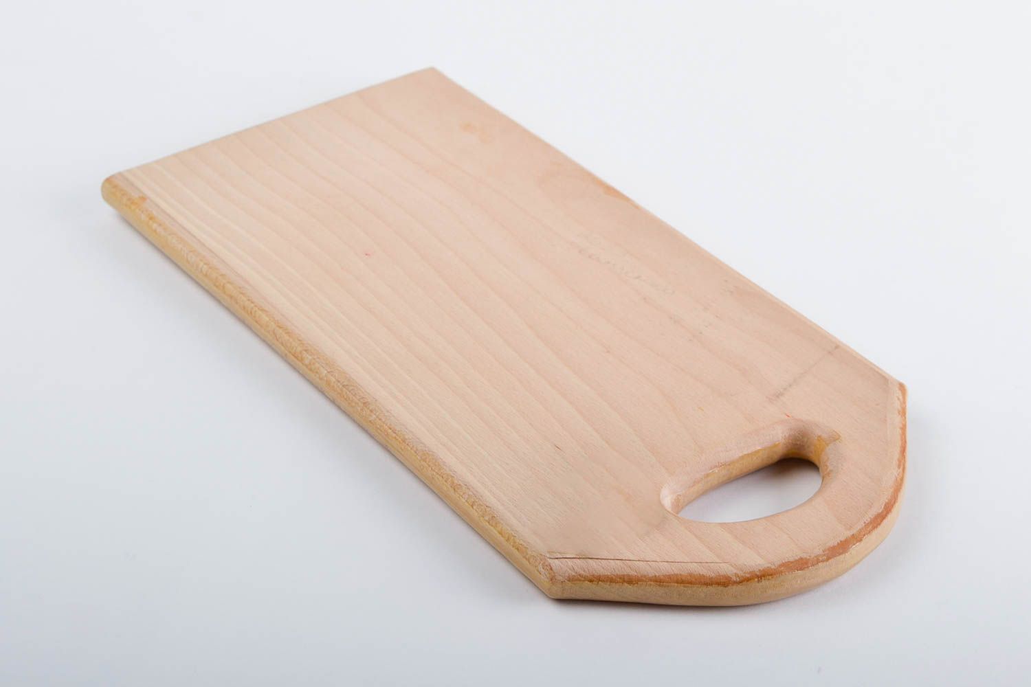Handmade wooden cutting board painted chopping board stylish kitchen utensil photo 5