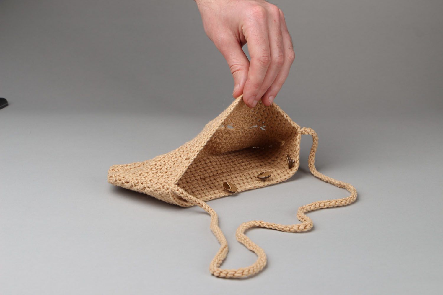 Women's crochet bag photo 4