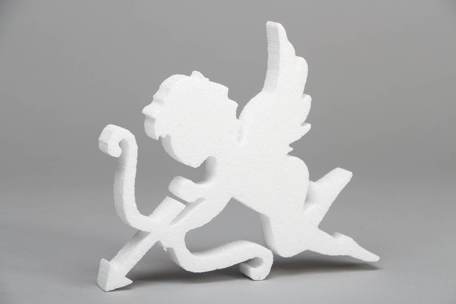 Figura decorativa de ángel de  espuma de poliestireno para decoupage foto 1