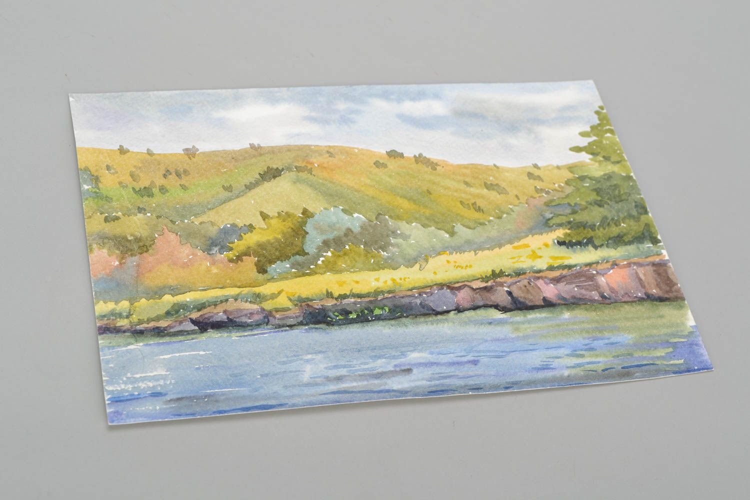 Watercolor landscape photo 2