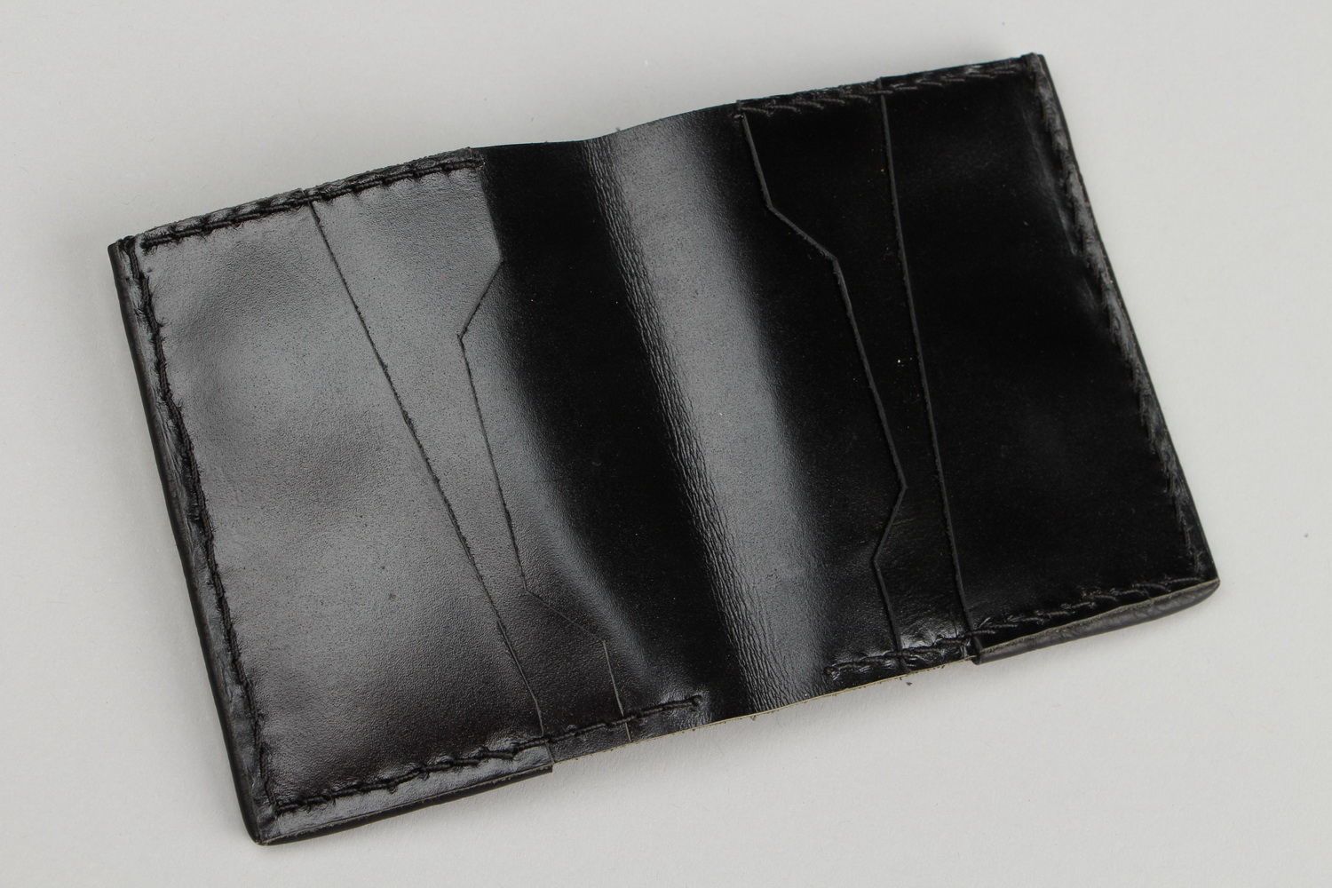 Portemonnaie aus Leder foto 2