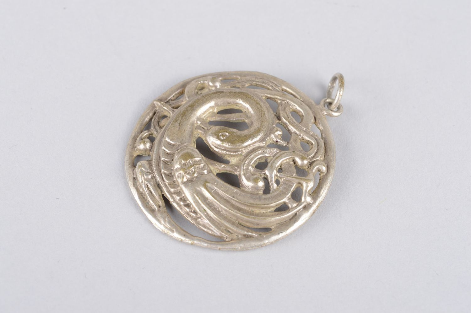 Handmade designer jewelry bronze pendant for women bronze accessories for women photo 3