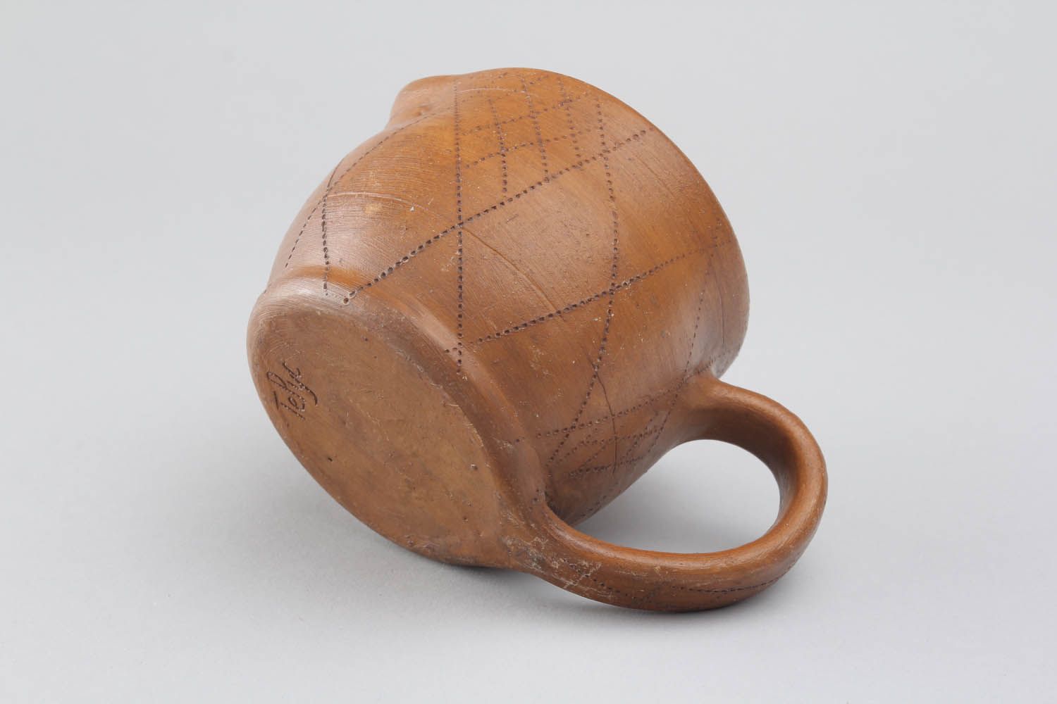 Molheira de argila feita à mão louça de cerâmica decorativa artesanal foto 3
