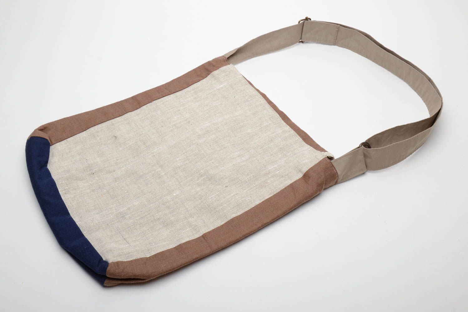 Handmade linen bag photo 5