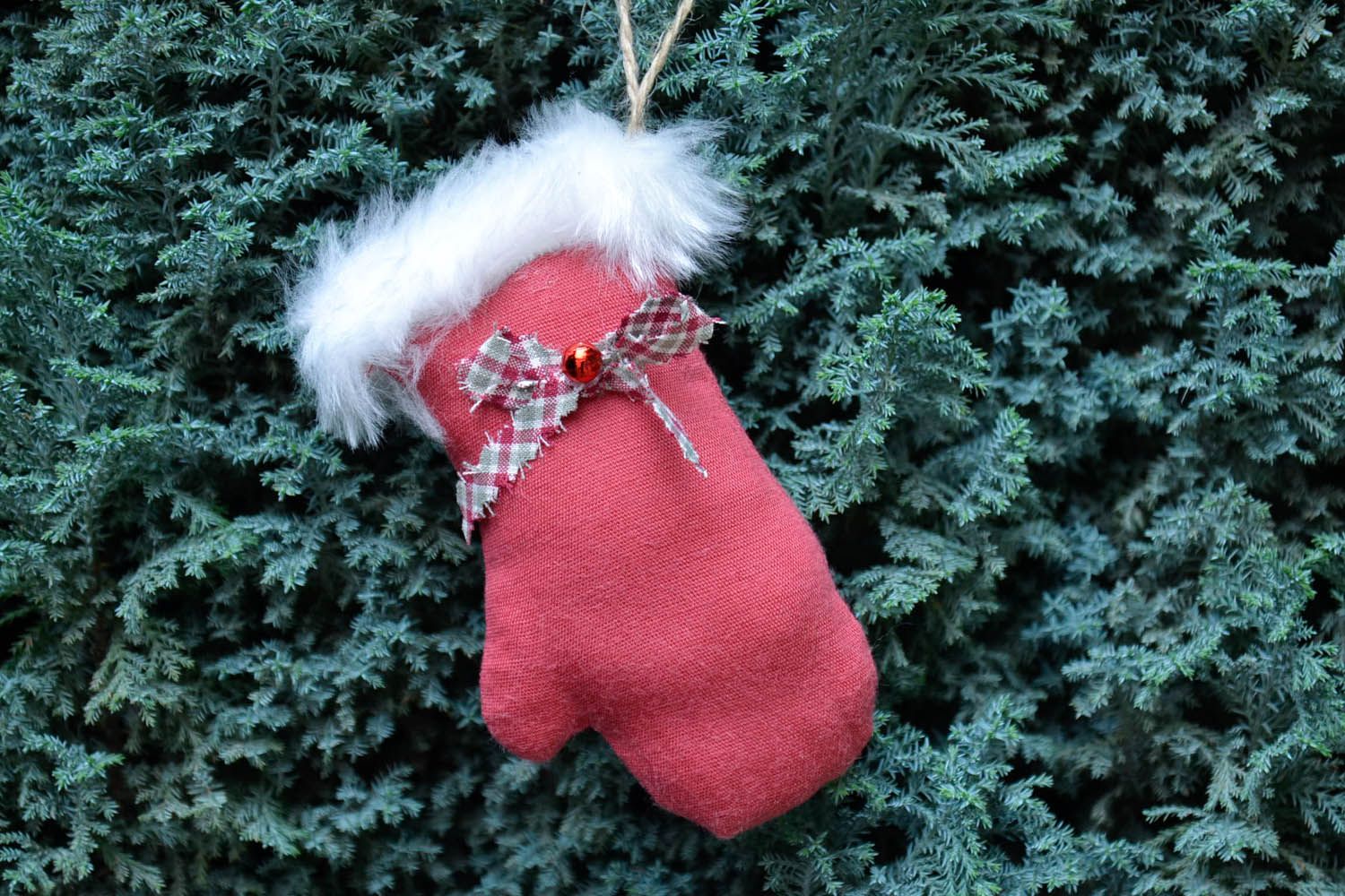 Adorno para el árbol de Navidad “Manopla” foto 1