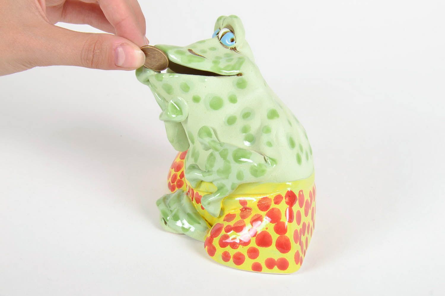 Ceramic figurine Frog photo 4