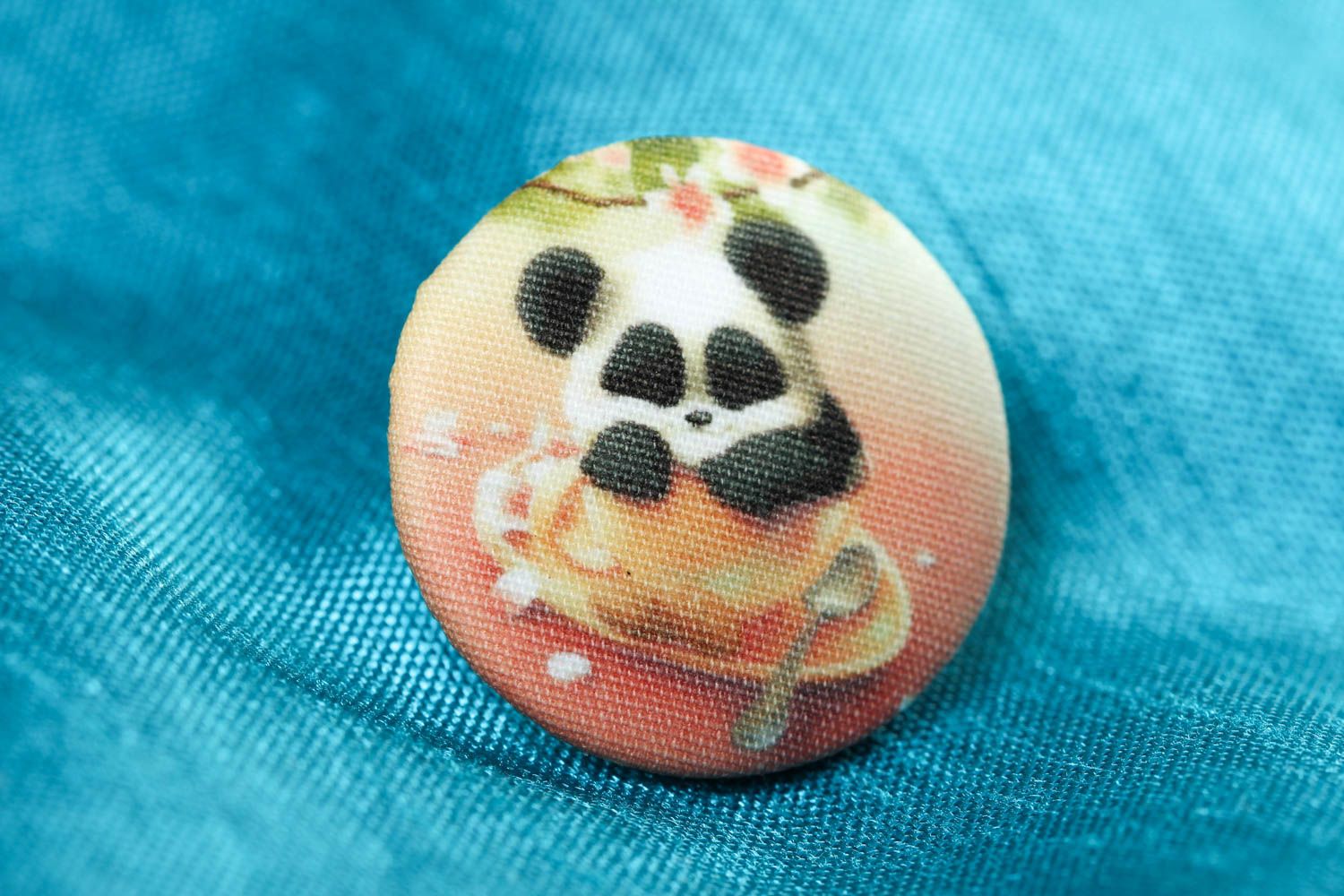 Handmade designer fittings cute decorative button funny button for clothes photo 1