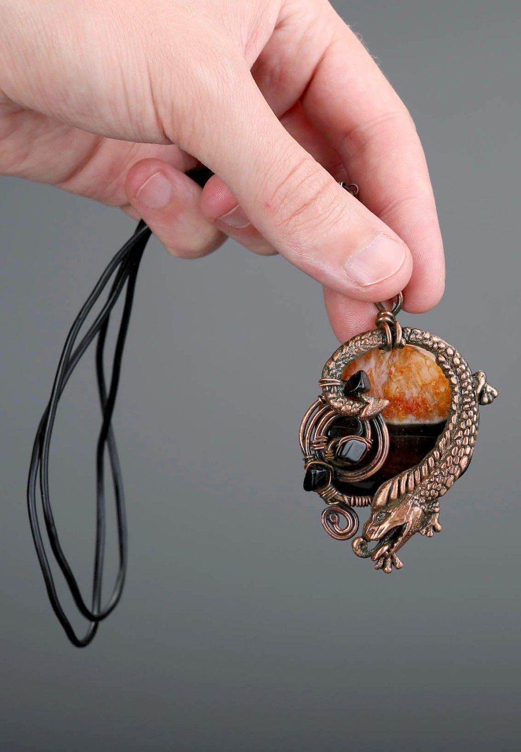 Pendant with agate photo 6