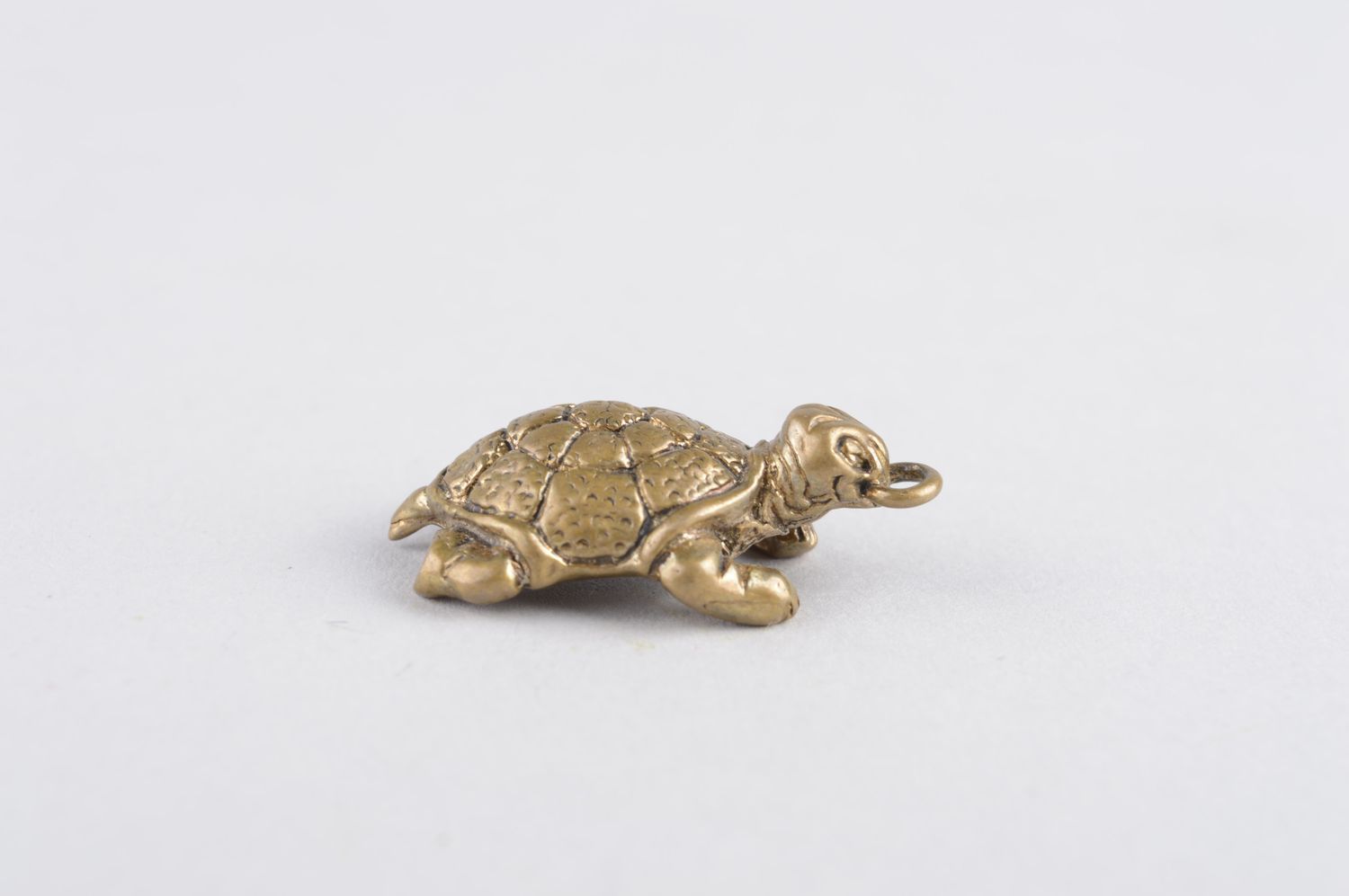 Украшение ручной работы украшение из бронзы кулон на шею женский кулон черепаха фото 2