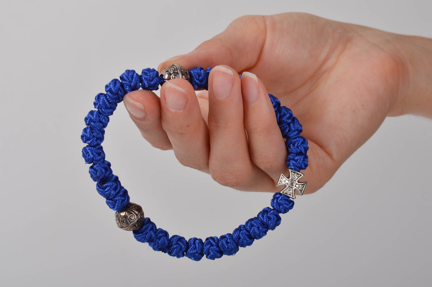 Handmade bracelet unusual accessory handmade rosary gift ideas designer bracelet photo 1