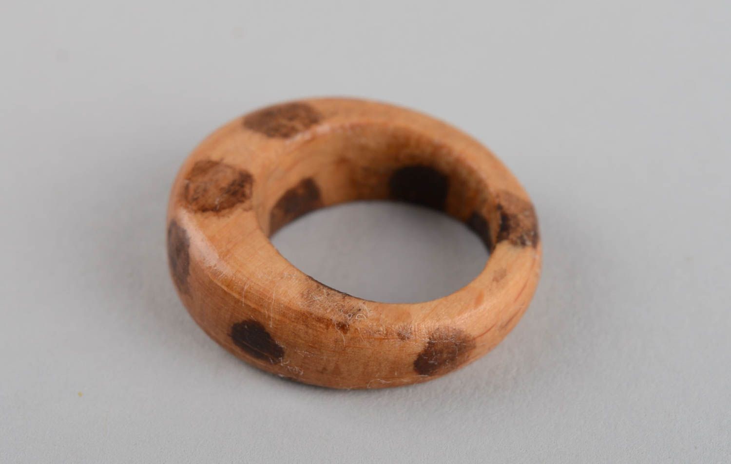 Кольцо ручной работы кольцо для девушек необычное с пятнышками модное кольцо фото 9