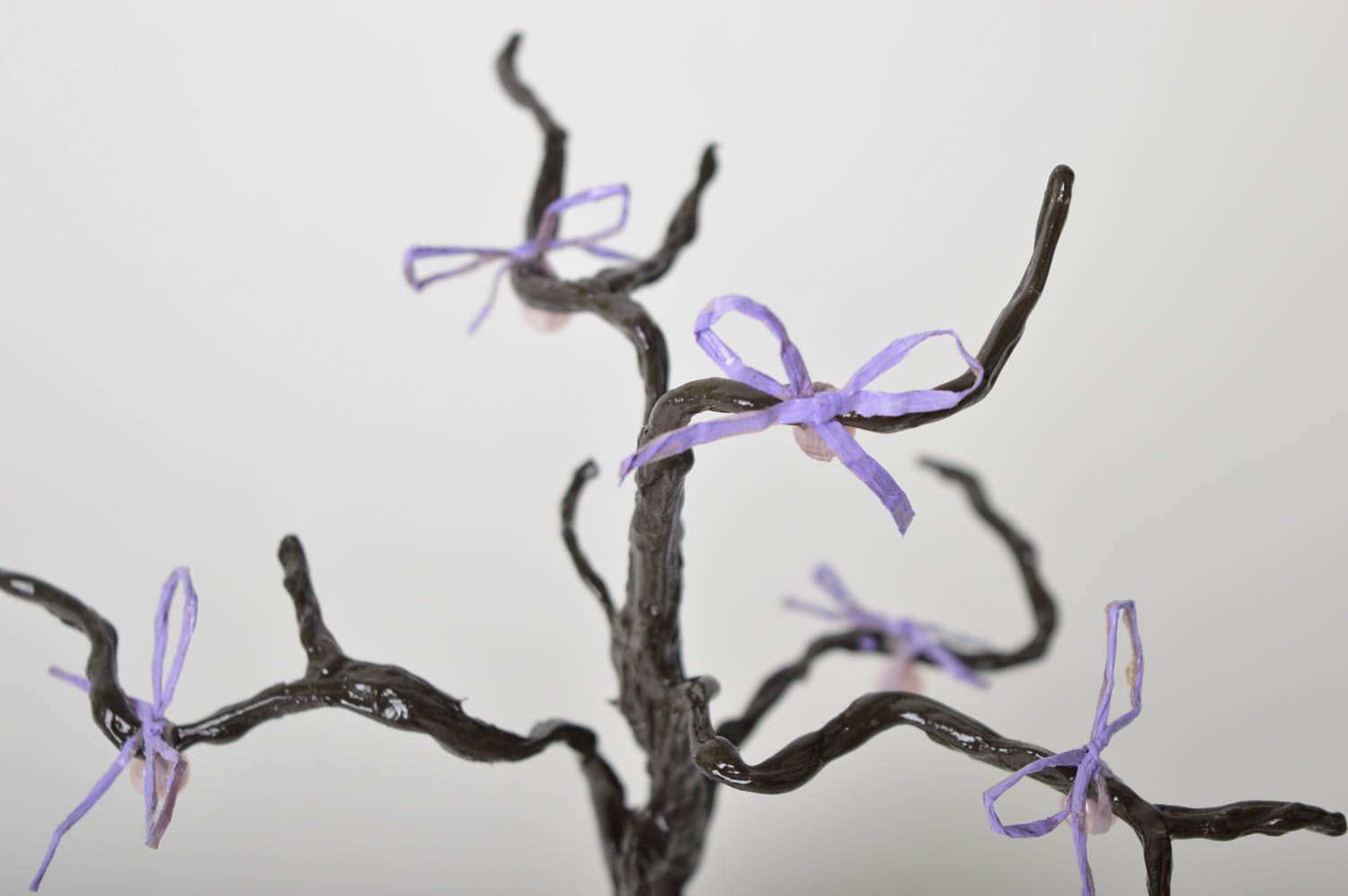 Handmade Schmuck Ständer Schmuckhalter Baum Accessoires für Frauen Geschenk foto 3