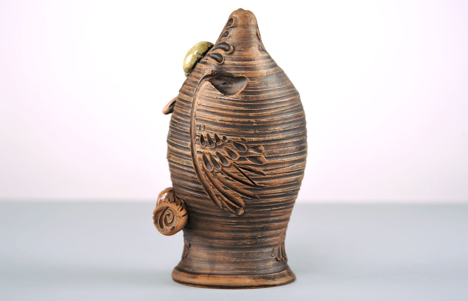 Ceramic statuette Owl photo 4