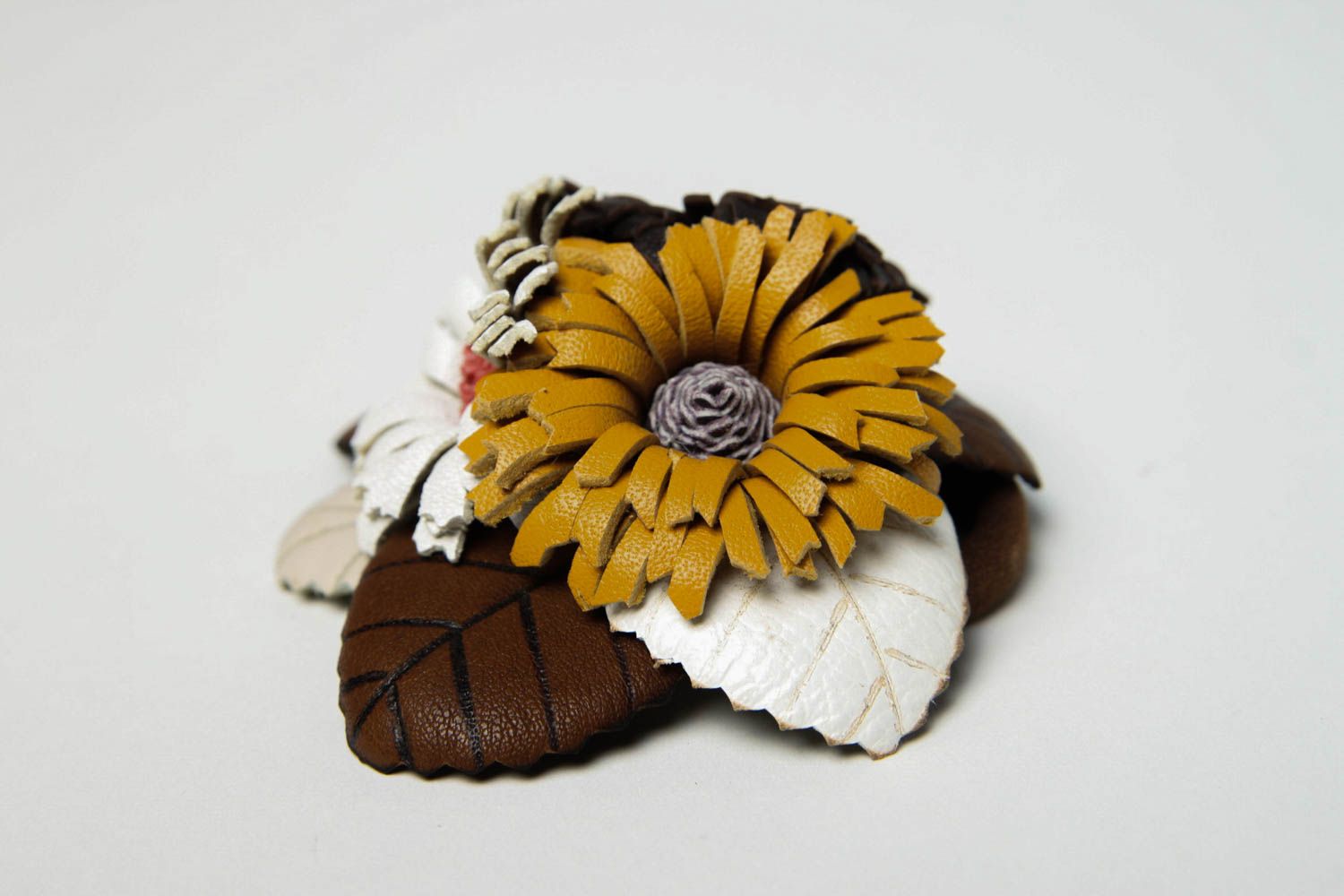 Haargummi für Mädchen handgeschaffen Deko Accessoire modisch Haargummi Blume foto 4
