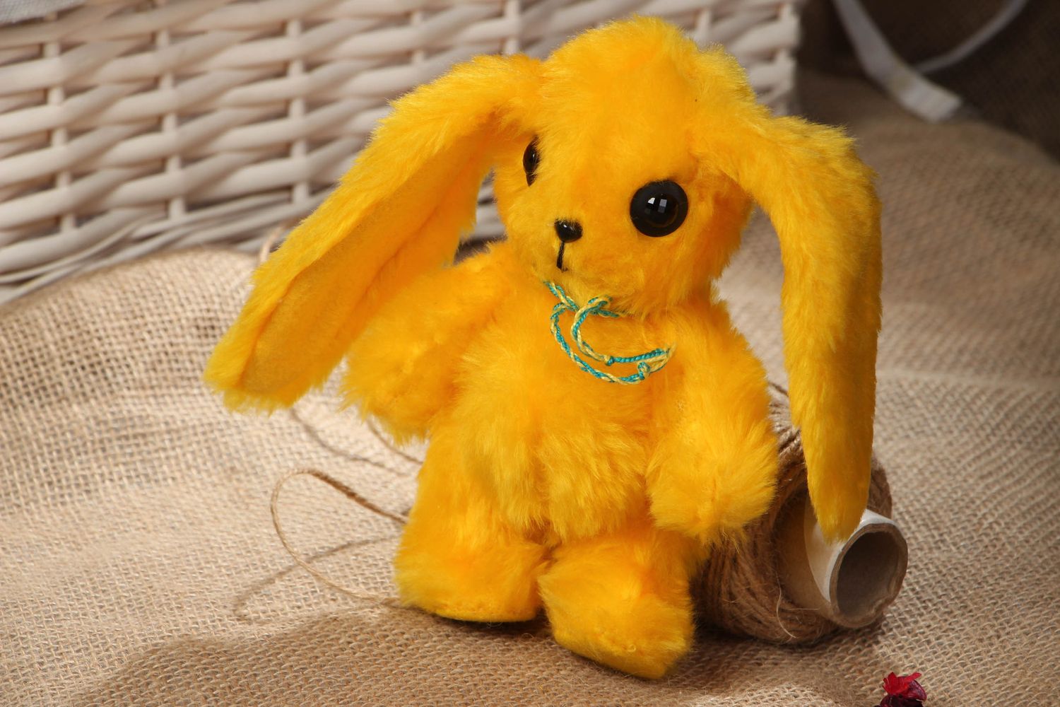 Soft toy hare photo 5