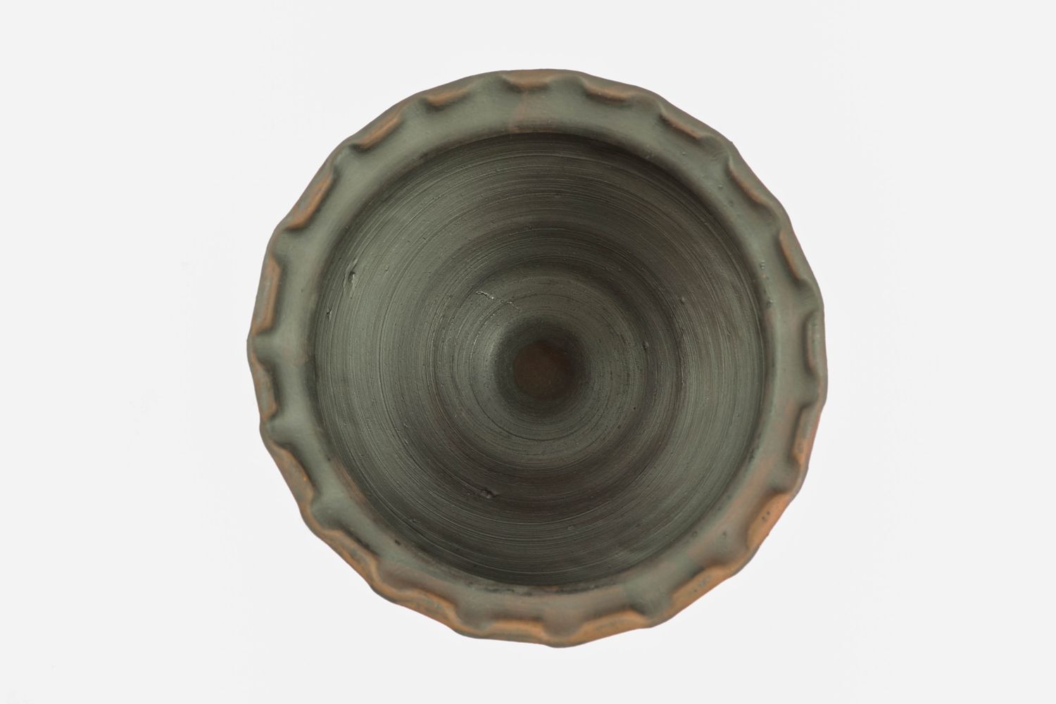 Handmade ceramic bowl 1,5 liters photo 3