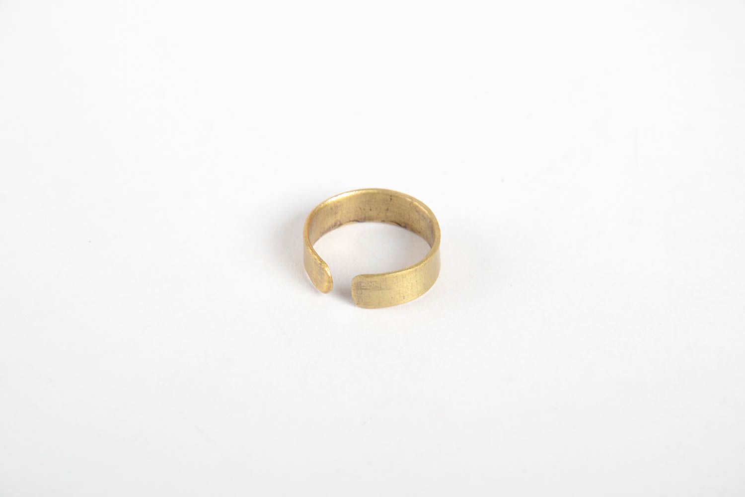 Handmade Ring Damen Designer Accessoire Geschenk Idee Ring aus Kupfer lösbar foto 4