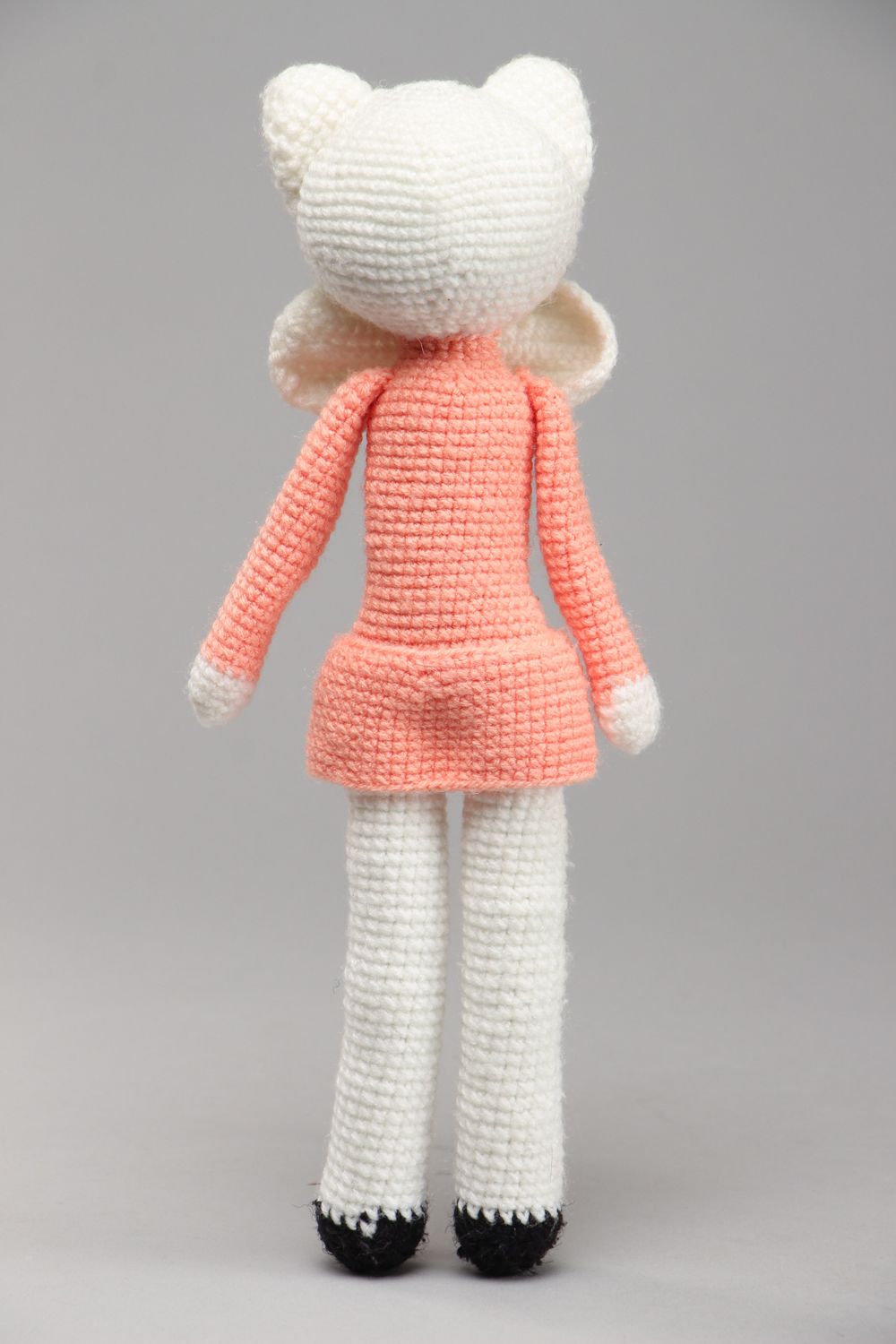 Soft crochet amigurumi toy Kitty photo 3