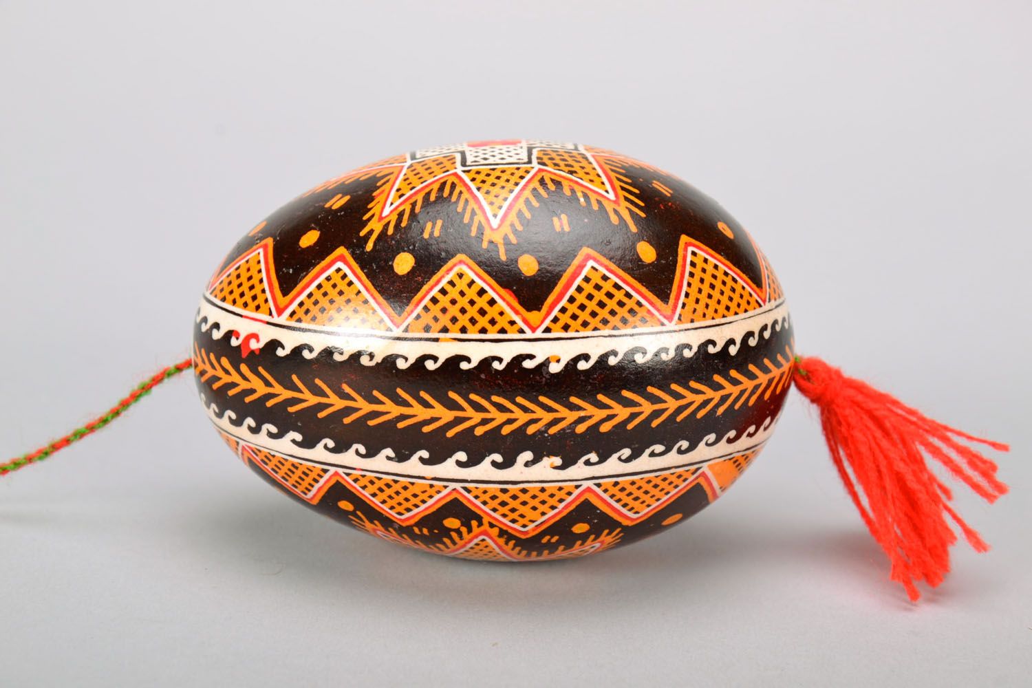 Interior pendant in the shape of painted egg photo 3