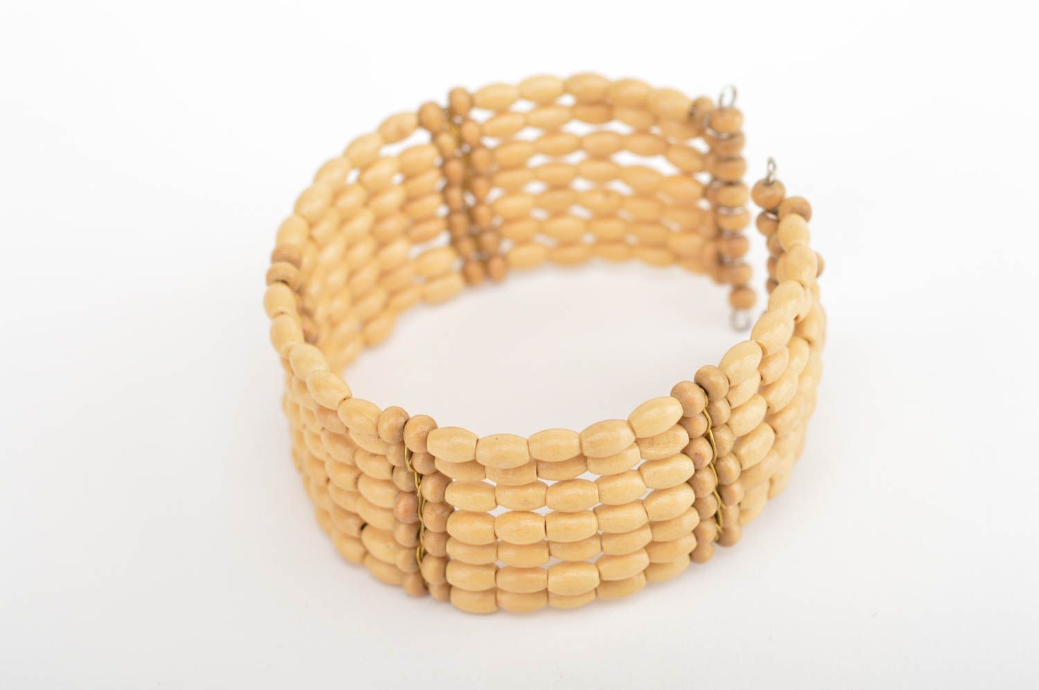 Handmade Armband Damen Schmuck für Frauen Geschenk aus Holz originell stilvoll foto 4