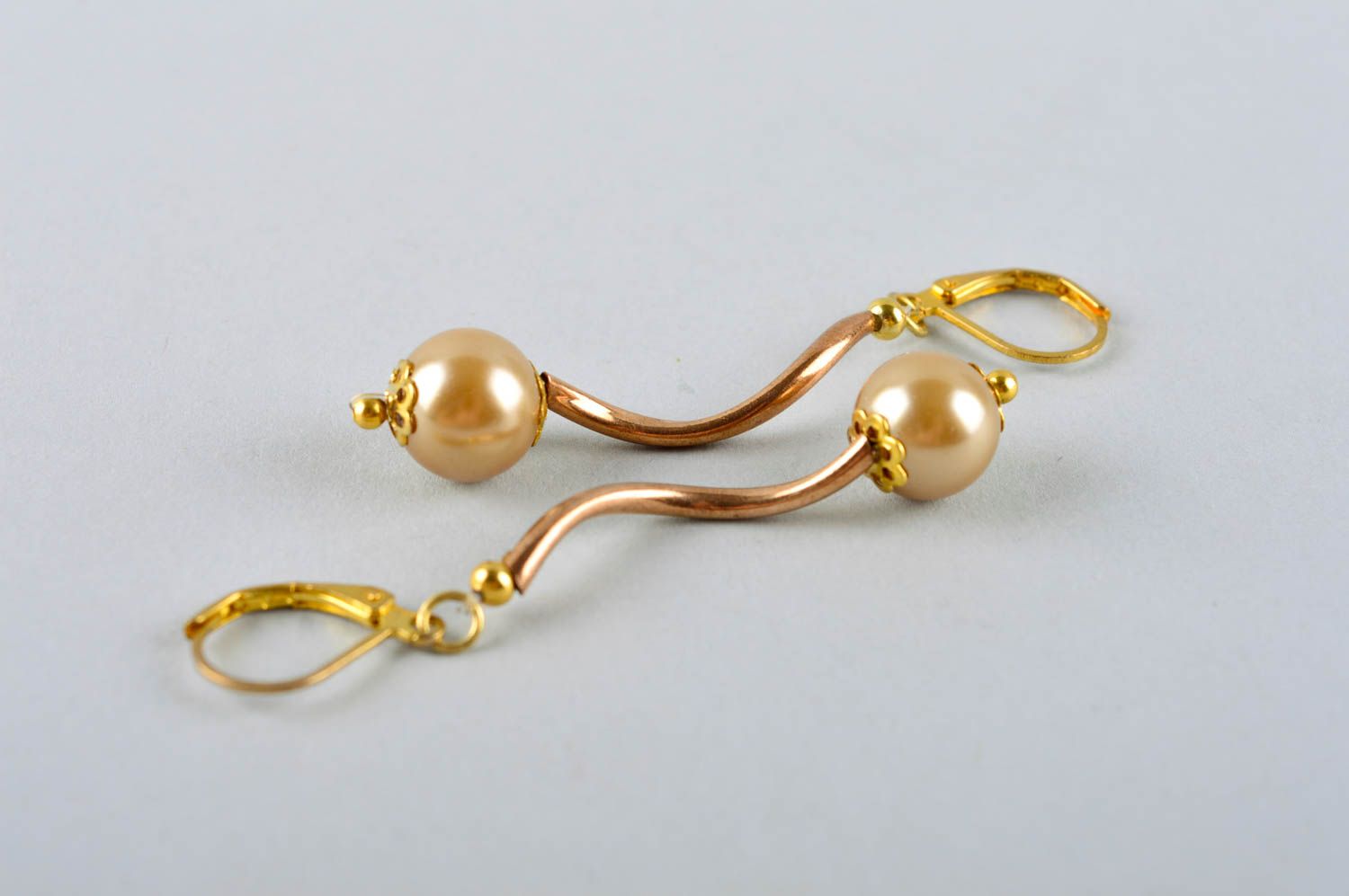 Perlen Ohrringe handmade hochwertiger Modeschmuck Accessoires für Frauen foto 5