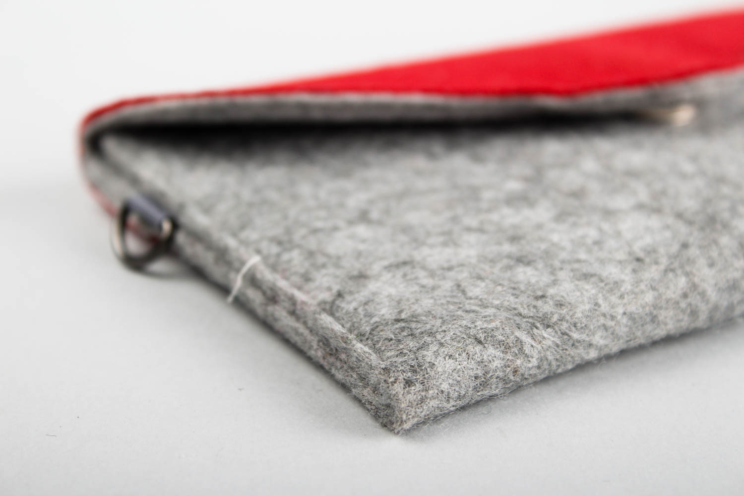 Stylish wallet handmade woolen wallet leather accessories designer purse ideas photo 3