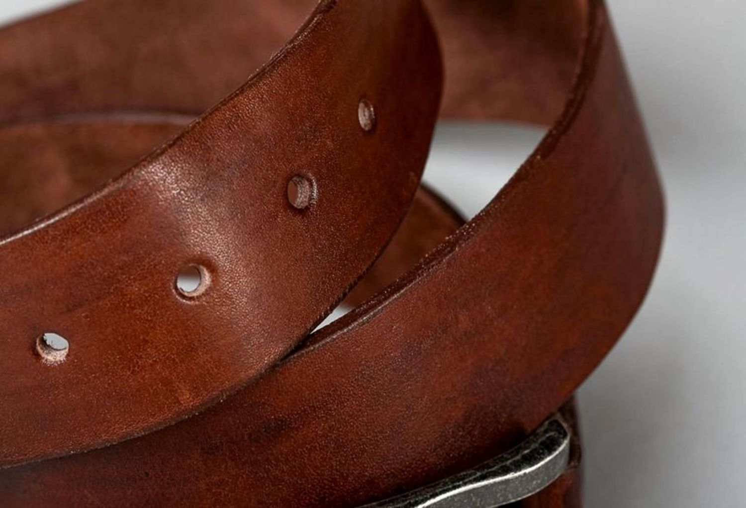 Author's leather belt photo 2