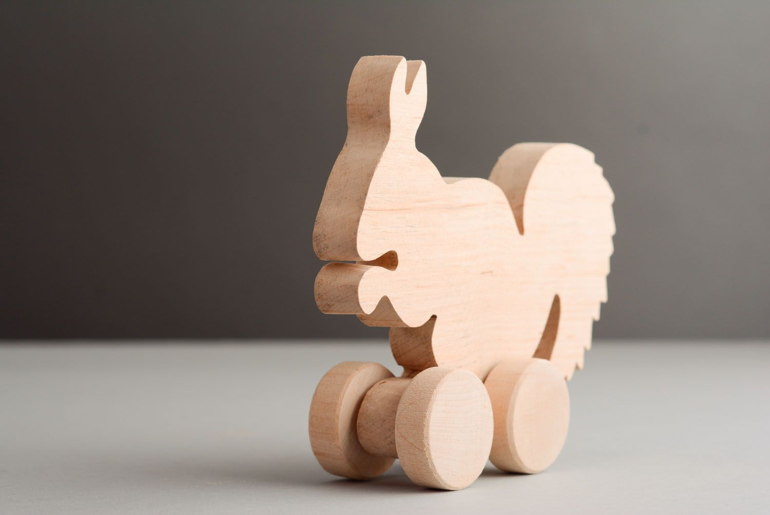 Wooden toy for painting Squirrel photo 2