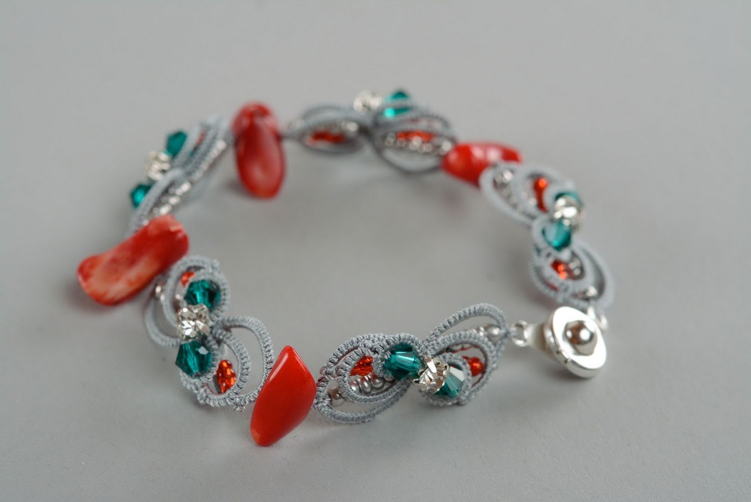 Bracelet with coral photo 4