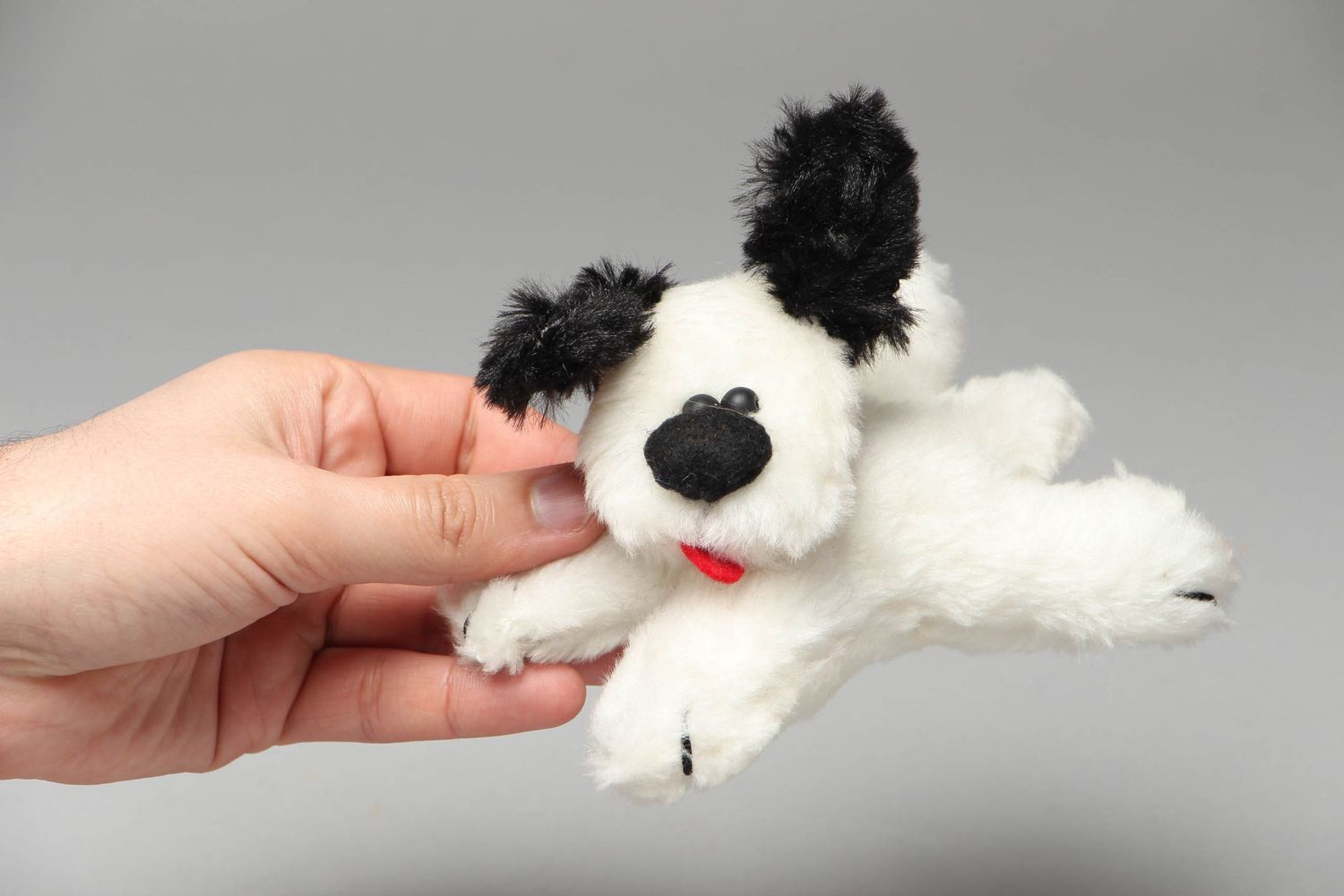 Soft fur toy for a gift Puppy photo 4